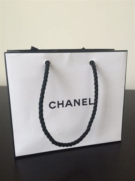 chanel paper bag for sale|chanel paper shopping bag.